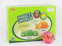 Wind-up Chorion Snail(12in1) toys