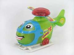 Wind-Up Plane W/L(3C) toys