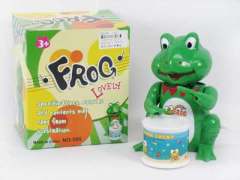 Wind-up Play The Drum Frog toys