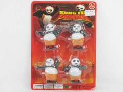 Wind-up Panda(4in1) toys