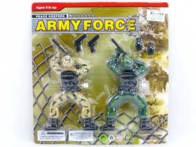 Wind-up Soldiers(2in1) toys