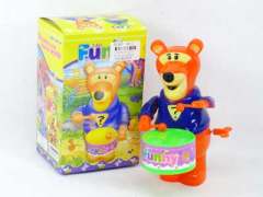 Wind-up Play The DrumTiger toys