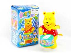 Wind-up Play The Drum Bear