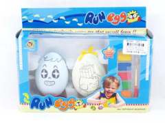 Wind-up Watercolour Palette Egg(2in1)