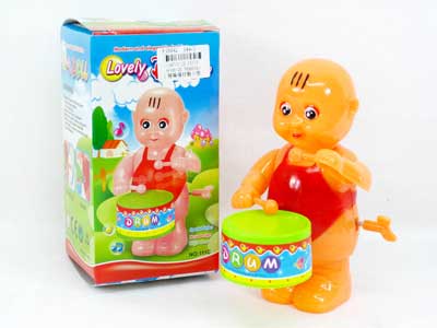 Wind-up Play The Drum Babe toys