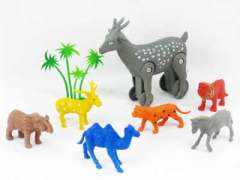 Wind-up Deer & Beastie(2C) toys