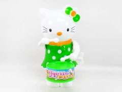 Wind-up Play The Drum KT Cat(4C) toys
