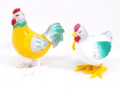 Wind-up Jump Chicken(2in1) toys