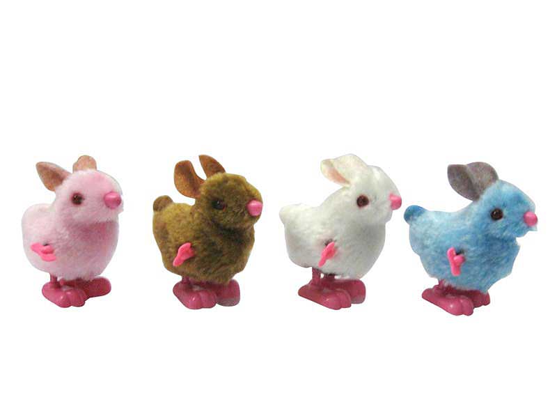 Wind-up Jump Rabbit(4C) toys