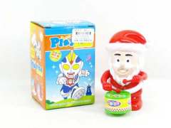 Wind-up Santa Claus toys