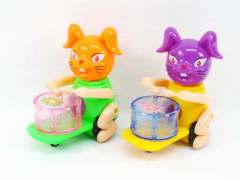 Wind-up Drum Rabbit(2C) toys