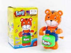 Wind-up Play The Drum Tiger