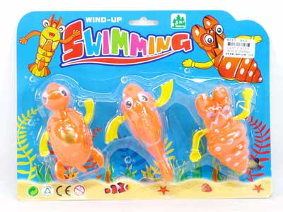 Wind-up Swimming Animal(3in1) toys