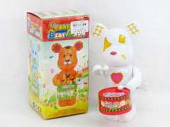 Wind-up Play The Drum Bear(4S) toys
