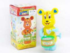 Wind-up Play The Drum Bear(4S) toys
