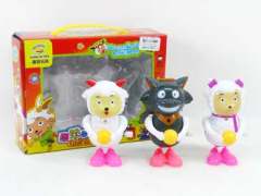 Wind-up sheep & Wolf W/L(3in1)