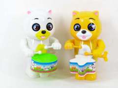 Wind-up Play The Drum Bear(2S3C) toys