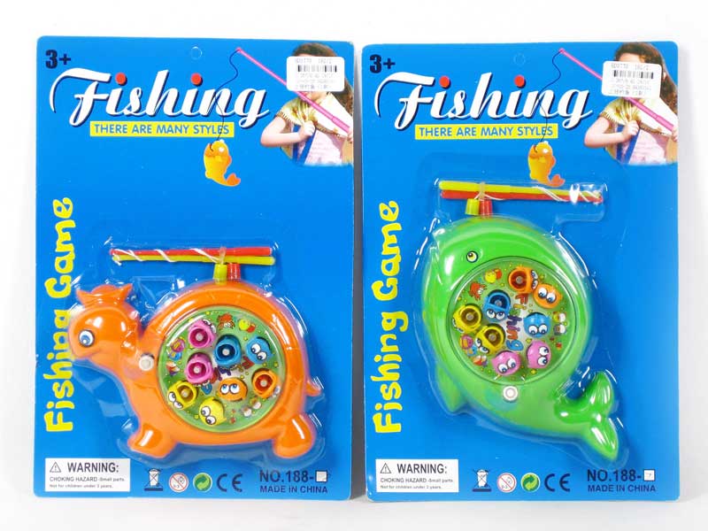 Wind-up Fishing Game(2S) toys