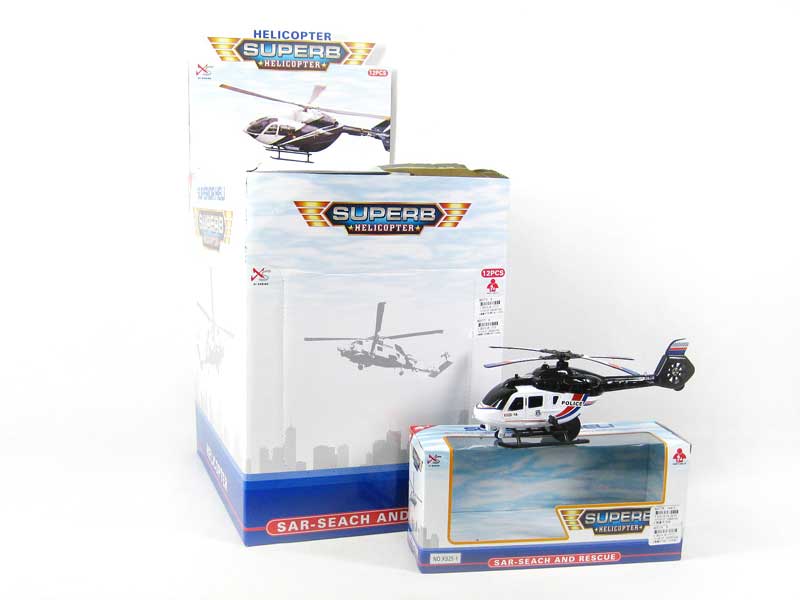Wind-up Helicopter W/L(12in1) toys