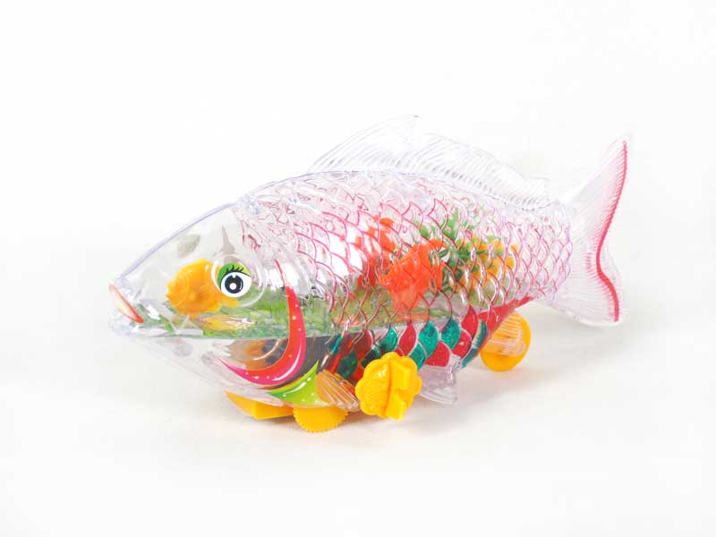 Wind-up Fish W/L toys