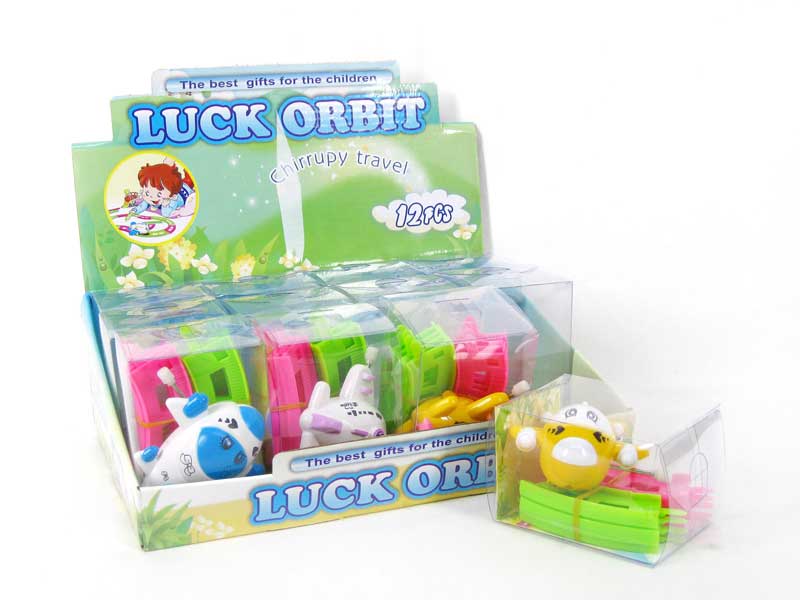 Wind-up Orbit Airplane(12in1) toys