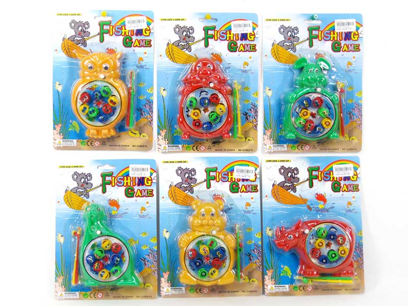 Wind-up Fishing Game(6S) toys