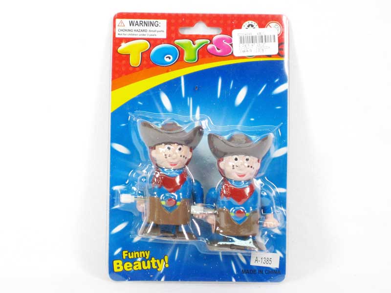 Wind-up Cowboy(2in1) toys