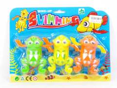 Wind-up Swimming Frong(3in1)