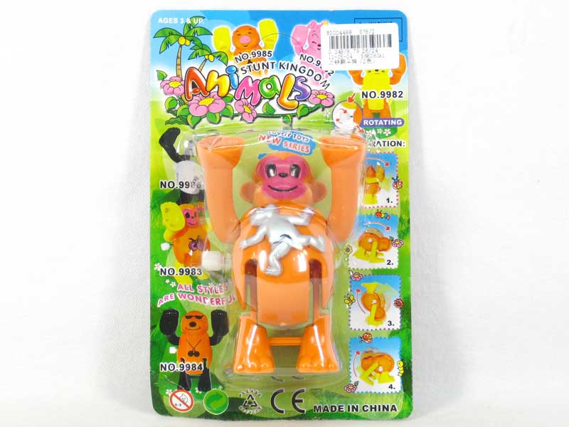 Wind-up Tumbling Monkey(2C) toys