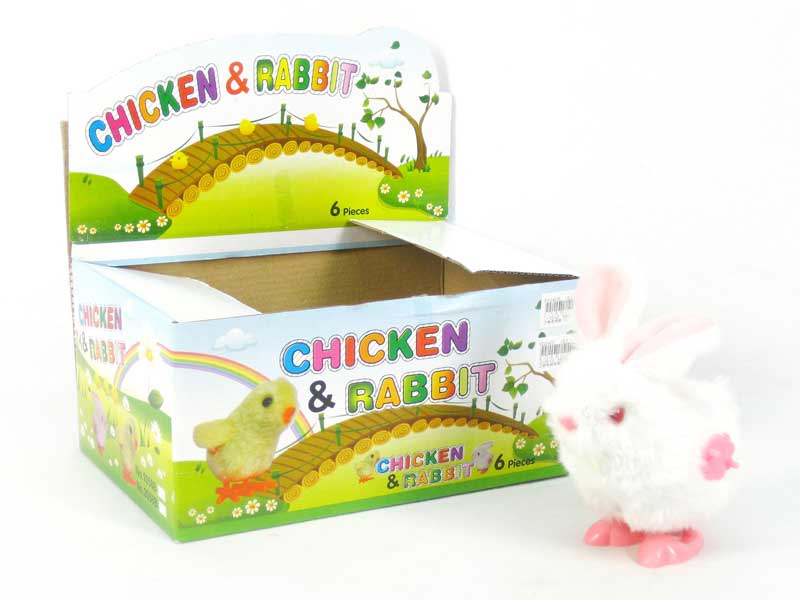 Wind-up Rabbit(6in1) toys