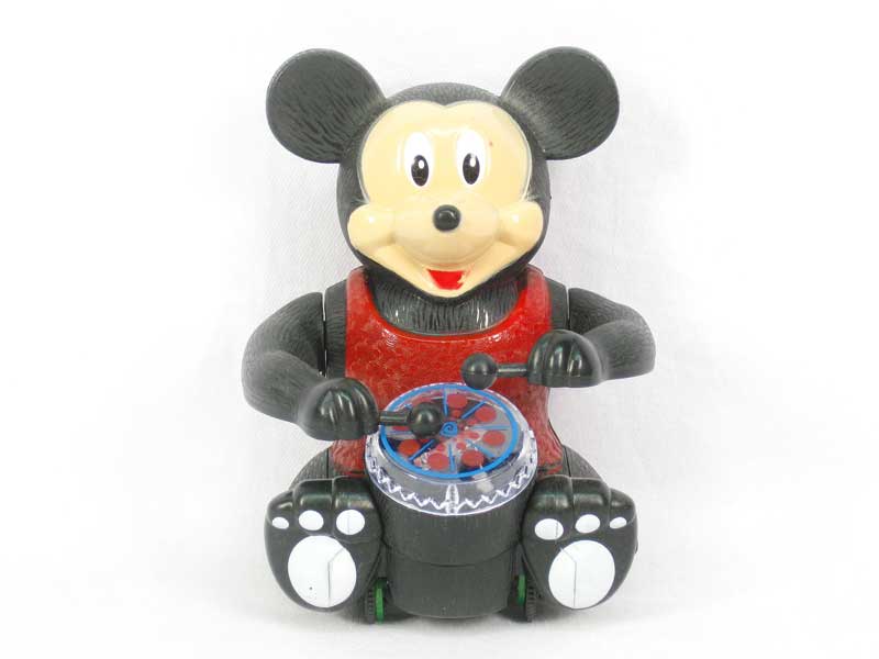 Wind-up Drum Mickey W/L toys