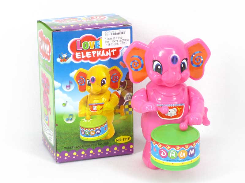 Wind-up Play The Drum Bear(3C) toys