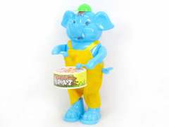 Wind-up Play The Drum Elephant(2C)