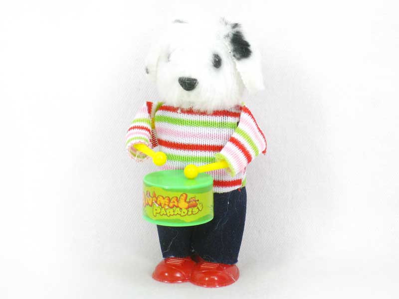 Wind-up Play The Drum Dog toys