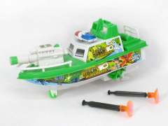 Wind-up Swimming Ship