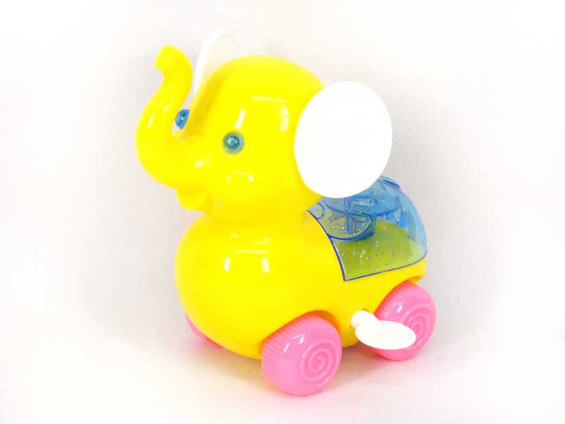 Wind-up Elephant W/L(3C) toys