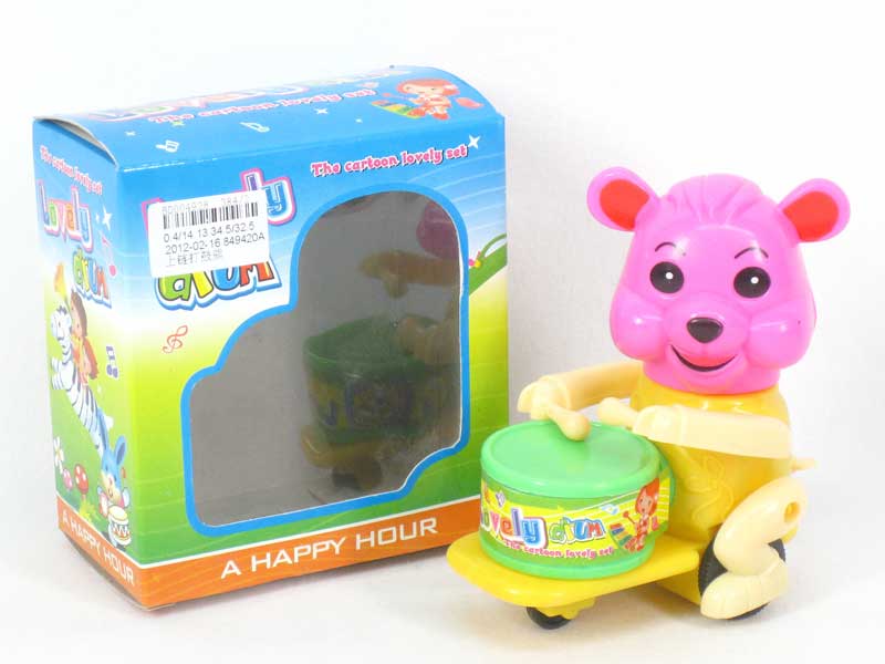 Wind-up Play The Drum Bear toys