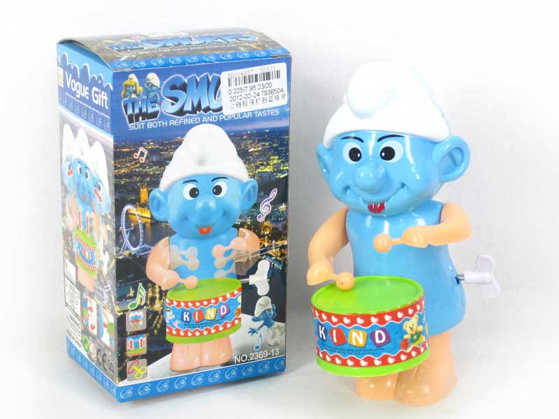 Wind-up Play The Drum The Smurfs toys