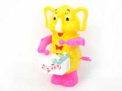 Wind-up Play The Musical Instrument Elephant
