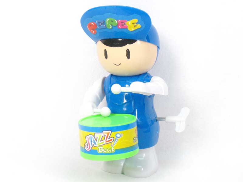 Wind-up Play The Drum Pepee Man toys