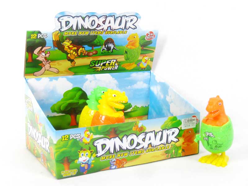 Wind-up Dinosaur Egg(12in1) toys