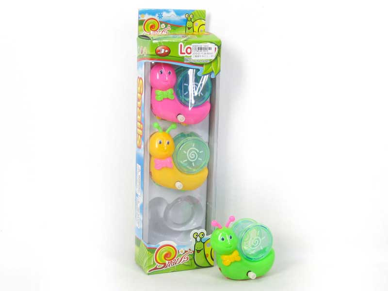 Wind-up Snail W/L(3in1) toys