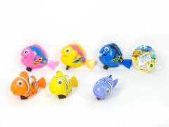 Wind-up Swimming Fish(6in1) toys