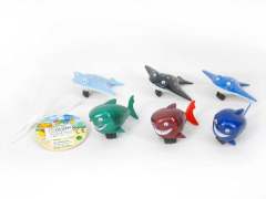 Wind-up Swimming Fish(6in1)