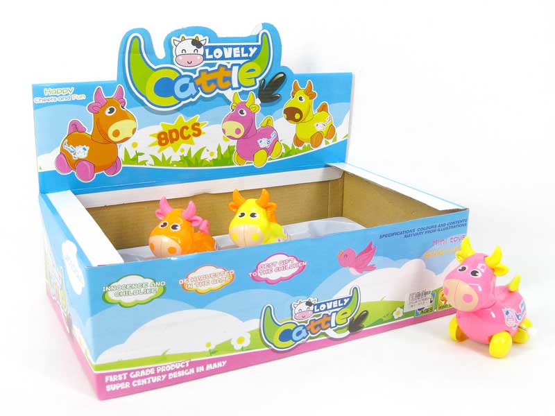 Wind-up Cattle(8in1) toys