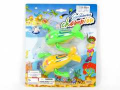 Wind-up Swimming Dolphin(2in1) toys