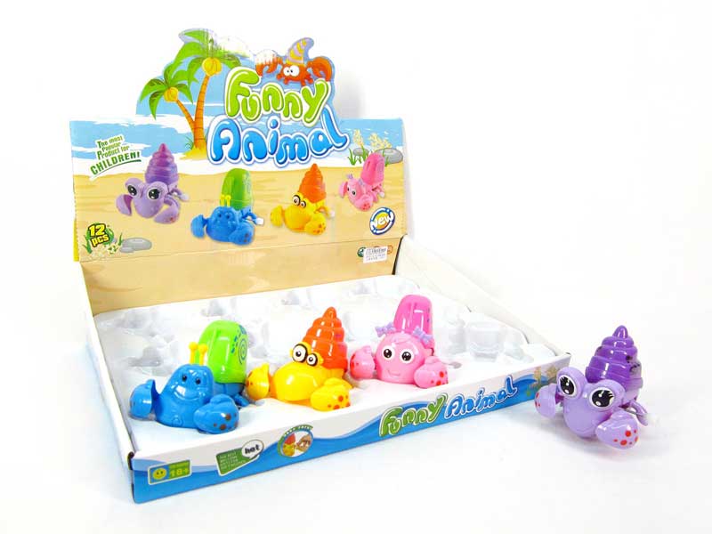 Wind-up Hermit Crab(12in1) toys