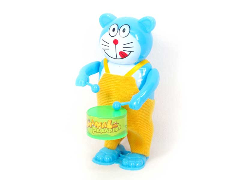Wind-up Play The Drum Cat toys