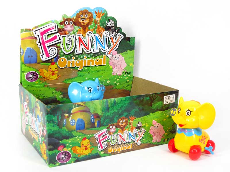 Wind-up Elephant(6in1) toys