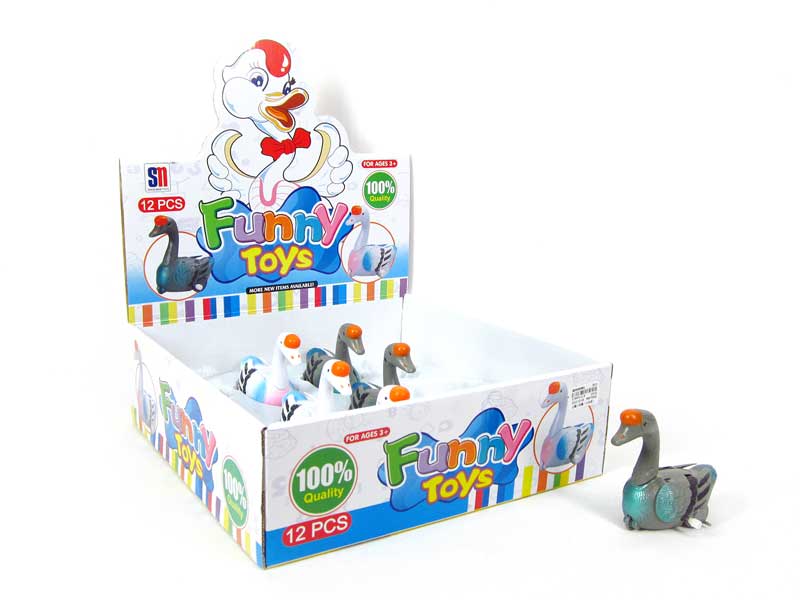 Wind-up Swan(12in1) toys